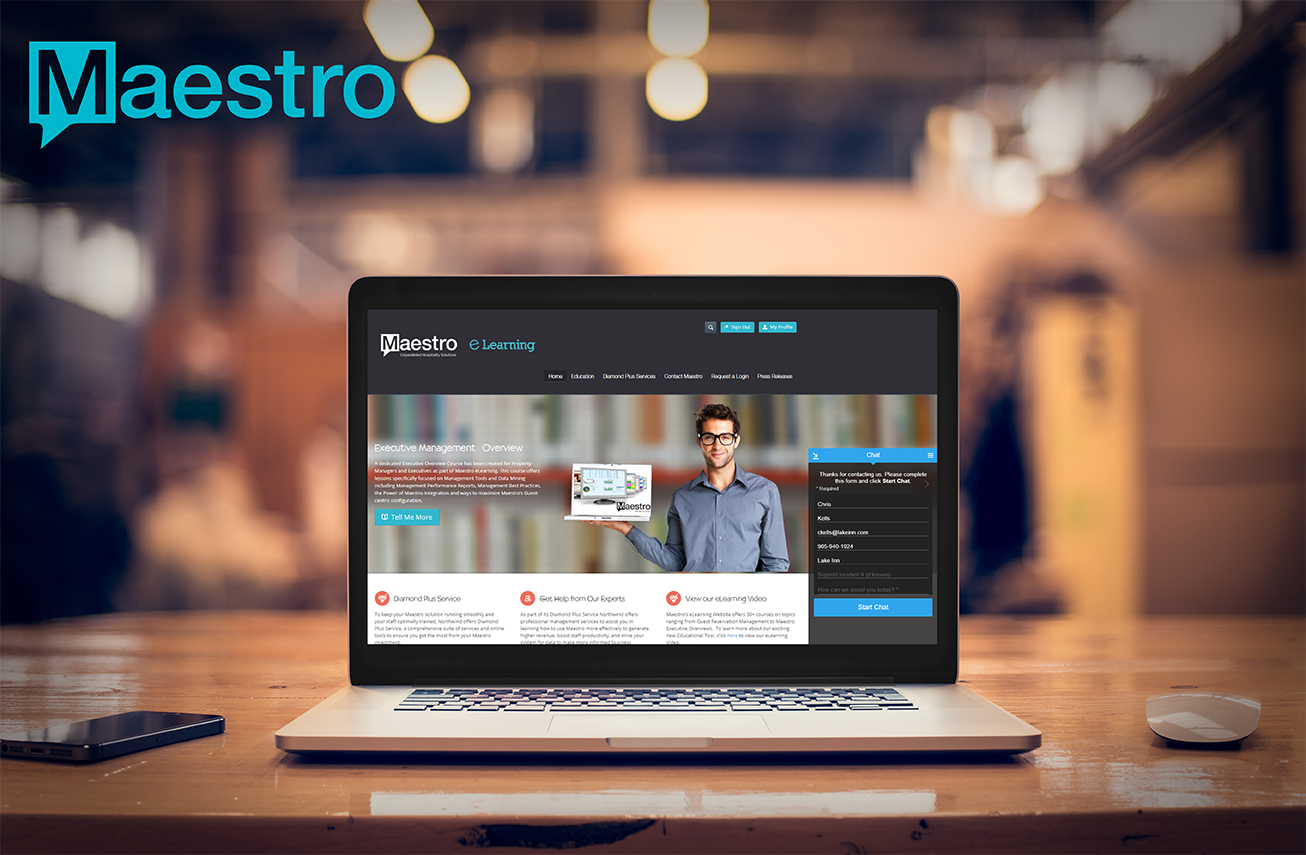 Maestro PMS Live Chat Support Provides Answers Instantly, While Keeping Property Staff Engaged In Guest Service maestro image left - Maestro PMS Live Chat Support Provides Answers Instantly, While Keeping Property Staff Engaged In Guest Service - Innovative Property Management Software Solutions Powering Hotels, Resorts & Multi‑Property Groups.